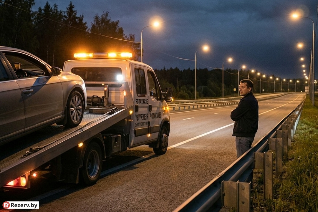 автомобиль погруженный на эвакуатор
