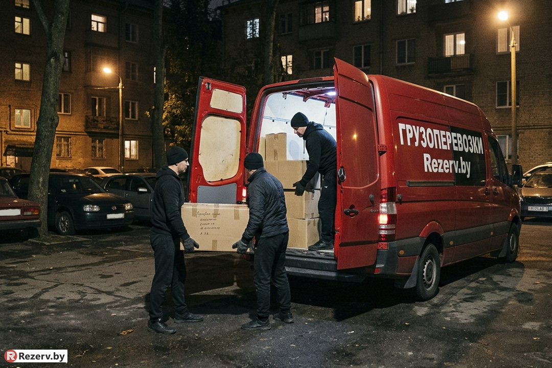грузоперевозки ночью в Витебске, Минске